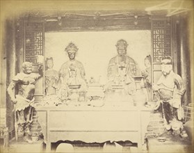 Headquarter House, 1st Division, Pehtang, China, August 1, 1860; Felice Beato, 1832 - 1909, China; August