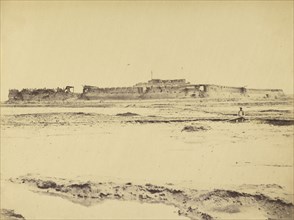 Exterior of the North Fort Peiko River Showing the English and French Entrance, August 21, 1860; Felice Beato