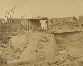 Interior of the Angle of North Fort, August 21, 1860; Felice Beato, 1832 - 1909, Tianjin, China; August 21