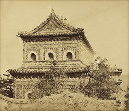 The Great Imperial Porcelain Palace, Yuan Ming Yuan, Pekin, October 1860; Felice Beato, 1832 - 1909