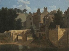 View in the Ile-de-France; Jean-Victor Bertin, French, 1767 - 1842, France; about 1810 - 1813; Oil on canvas; 35.5 × 47.5 cm