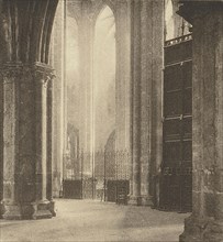Height and Light in Bourges Cathedral; Frederick H. Evans, British, 1853 - 1943, negative 1899; publish October 1903