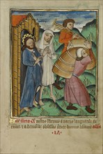 Christ as a Healer; Norfolk perhaps, written, East Anglia, England; illumination about 1190; written about 1490; Tempera colors