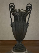 Vase; Jean-Désiré Ringel d'Illzach, French, 1847 - 1916, Belgium; 1889; Bronze and copper; 273 x 103 cm, 493.06 kg
