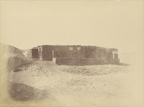 Memphis, maison du désert; Théodule Devéria, French, 1831 - 1871, France; 1859 - 1862; Albumen silver print