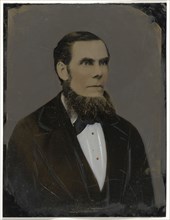 Portrait of bearded man; United States; 1860s - 1880s; Hand-colored tintype; Sheet: 21.5 x 16.5 cm, 8 7,16 x 6 1,2 in