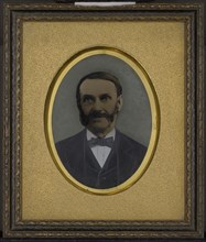 Portrait of man; United States; 1860s - 1880s; Hand-colored tintype; 20.2 × 15 cm, 7 15,16 × 5 7,8 in