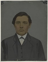 Portrait of man; United States; 1860s - 1880s; Hand-colored tintype; Sheet: 21.7 x 16.5 cm, 8 9,16 x 6 1,2 in
