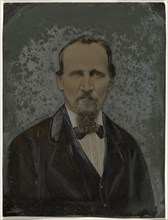 Portrait of bearded man; United States; 1860s - 1880s; Hand-colored tintype; Sheet: 21.5 x 16.3 cm, 8 7,16 x 6 7,16 in