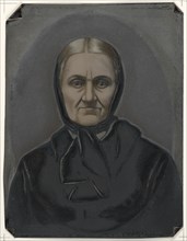 Portrait of old woman; United States; 1860s - 1880s; Hand-colored tintype; Sheet: 21.5 x 16.5 cm, 8 7,16 x 6 1,2 in