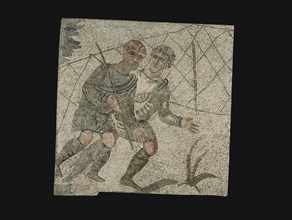 Mosaic Floor Panel; 4th century A.D; Stone tesserae; 149.2 × 151.1 × 10.2 cm, 58 3,4 × 59 1,2 × 4 in