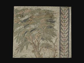 Mosaic Floor Panel; 4th century A.D; Stone tesserae; 130.8 × 147.3 × 10.2 cm, 51 1,2 × 58 × 4 in