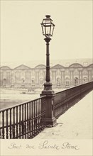 Pont des Saints-Pères; Charles Marville, French, 1813 - 1879, France; about 1877; Albumen silver print