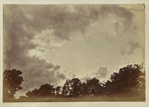 Cloud Study; Ronald Ruthven Leslie-Melville, Scottish,1835 - 1906, England; 1860s; Albumen silver print