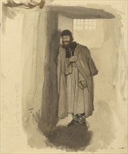 A Hungarian Prisoner; Eugen Napoleon Neureuther, German, 1806 - 1888, or Germany; April 29, 1831; Watercolor and graphite