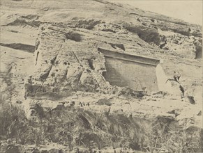 Ibsamboul, Stèle à Droite du Temple d'Hathor; John Beasly Greene, American, born France, 1832 - 1856, negative: Egypt; 1854