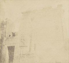 Temple of Karnak at Thebes; John Beasly Greene, American, born France, 1832 - 1856, negative: Egypt; 1854 - 1855; Salted paper
