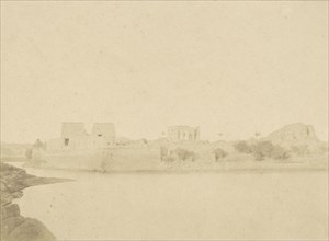 Karnak; John Beasly Greene, American, born France, 1832 - 1856, print: probably France; 1854 - 1855; Salted paper print