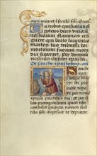 Saint Christopher; Master of Jacques de Besançon, French, active about 1480 - 1500, Paris, France; about 1500; Tempera colors