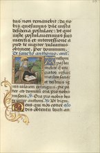 Saint Anthony; Master of Jacques de Besançon, French, active about 1480 - 1500, Paris, France; about 1500; Tempera colors, ink