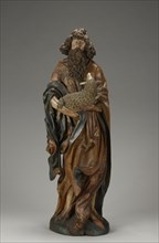 St. John the Baptist; Master of the Harburger Altar, German, active about 1500 - 1515, Germany; about 1515; Partially
