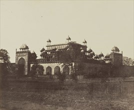 Tombeau d'Akbar, près d'Agra, Vue générale; Baron Alexis de La Grange, French, 1825 - 1917, France; negative 1849 - 1851; print