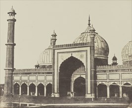 Grande Mosquée de Dehli sic; Baron Alexis de La Grange, French, 1825 - 1917, France; negative 1849 - 1851; print 1851; Albumen