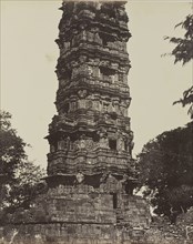 Tchittour, Temple ancien, détail du precedent; Baron Alexis de La Grange, French, 1825 - 1917, France; negative 1849 - 1851