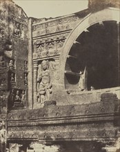 Adjuntah, Temple cruité dans le roc; Baron Alexis de La Grange, French, 1825 - 1917, France; negative 1849 - 1851; print 1851