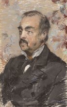 Portrait of Julien de la Rochenoire; Édouard Manet, French, 1832 - 1883, France; 1882; Pastel; 55.2 × 35 cm, 21 3,4 × 13 3,4 in