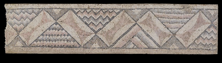 Panel from a Mosaic Floor from Antioch, top left border