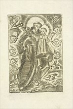 St. Anthony Abbot, Collection of Mexican religious engravings
