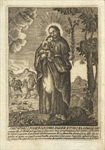 St. Joseph, Collection of Mexican religious engravings, Santisimo i poderosisimo Padre d' Todo el linage Himano