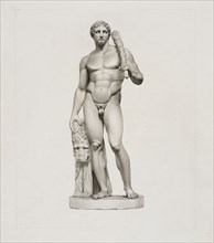 Marquis of Lansdown Herakles, Society of Dilettanti drawings, prints, and letters, Agar, John Samuel, ca. 1770-ca. 1835, Ink