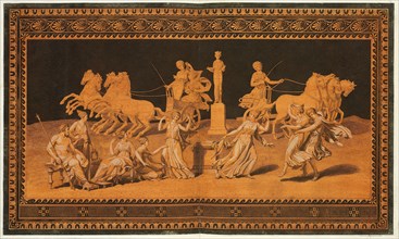 Hancarville's improved version of the shoulder scene on the Meidias hydria, Antiquités étrusques, grecques, et romaines tirées