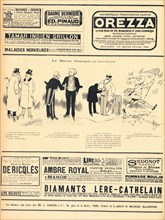 La revue comique, Guillaume, Albert, 1873-1942, Photomechanical process, 1895, Inside front cover