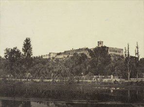Palacio de Chapultepec, Views of Mexico City and environs, Charnay, Désiré, 1828-1915, Albumen, 1858, Title from caption written