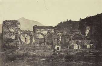 Ruinas de Kalmanalco, Views of Mexico City and environs, Charnay, Désiré, 1828-1915, Albumen, 1858, Title from caption written
