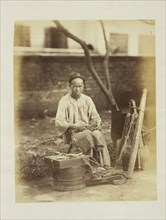 Pu-Heai Lao, itinerant cobbler, Tung Kia Tu, Albumen, 1876 July