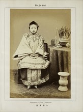 Shanghai, Merchant's wife, Shanghai, Albumen, 1876 July