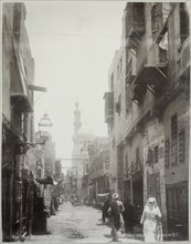 Rue Sook el-selah, Basse Egypte Janvier 1906, Travel albums from Paul Fleury's trips to Switzerland, the Middle East, India