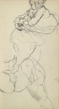 Sketchbook of Adolph Menzel, Menzel, Adolph, 1815-1905, pencil on paper, 1863, German painter