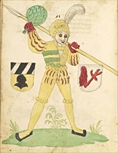 Schembart Buch, Schembard Büch, Anonymous, 16th century, Leaves 2r-4r: historical account of the civic festival of the Nuremberg