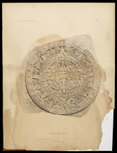 Calendario Azteca, Monumentos del arte mexicano antiguo: ornamentación, mitología, tributos y monumentos, Peñafiel, Antonio
