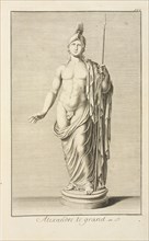 Alexandre le grand, Recueil des marbres antiques qui se trouvent dans la galerie du roy de Pologne, Lindemann, Christian Philipp