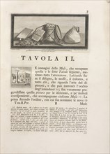 Entire page 7, Delle antichità di Ercolano, Grado, Filippo de, Vanni, Niccolo, 18th c., Letterpress, with copper engravings