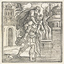 Emblem 194, p. 351, Emblemata v. cl. Andreae Alciati: cu, m, imaginibus plerisque restitutis ad mentem auctoris, Alciati, Andrea