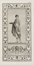 Plate 34, Collection des tableaux et arabesques antiques, trouvés à Rome dans les ruines des thermes de Titus