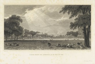 North front of Ashridge, as it was in 1768. The history of the College of Bonhommes, at Ashridge, in the county of Buckingham