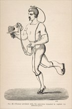 Runner provided with the apparatus intended to register his different paces, Animal mechanism: a treatise on terrestrial